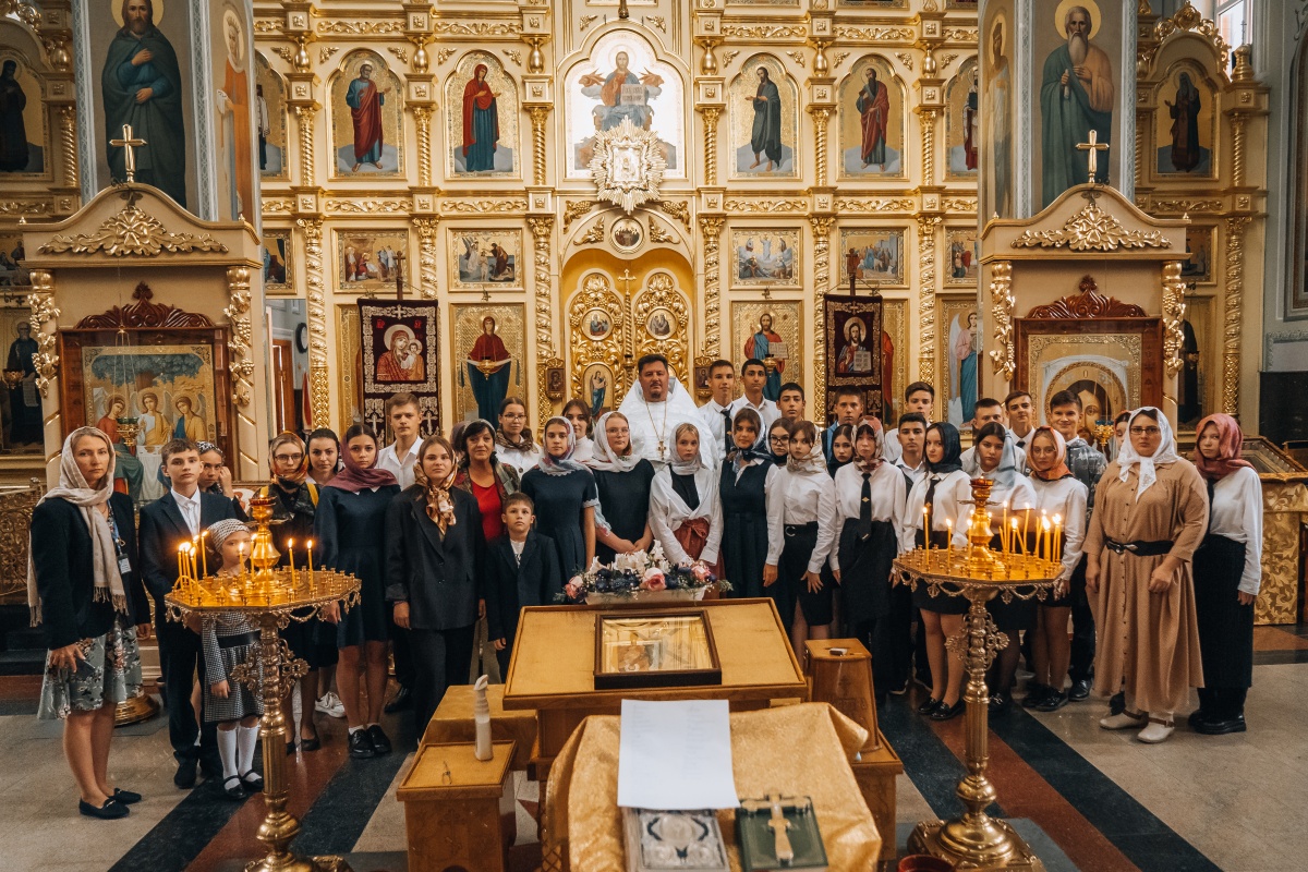 Молебен на начало нового учебного года