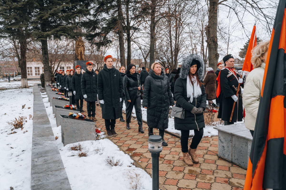 12 февраля - день освобождения станицы Новотитаровской от немецко-фашистских захватчиков. 
