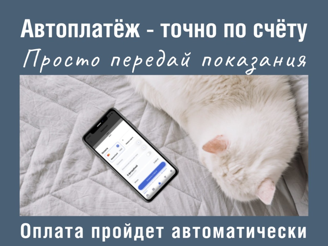 Автоплатеж - помощь потребителю газа